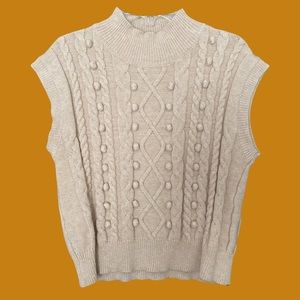 Sleeveless Sweater Size Large